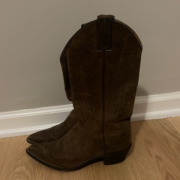 Justin leather women’s cowgirl boots - Picture 2 of 7